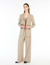 Carica l'immagine nel visualizzatore di Gallery, Blazer monopetto in jersey tecnico "KAISER"