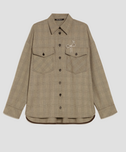 Carica l'immagine nel visualizzatore di Gallery, Giacca camicia principe di Galles "DEVOIR"