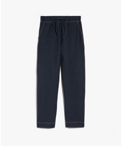 Pantalone jogging in denim jersey "ADRIA"