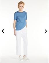 Carica l&#39;immagine nel visualizzatore di Gallery, T-shirt slim in cotone e modal &quot;COSMO&quot;
