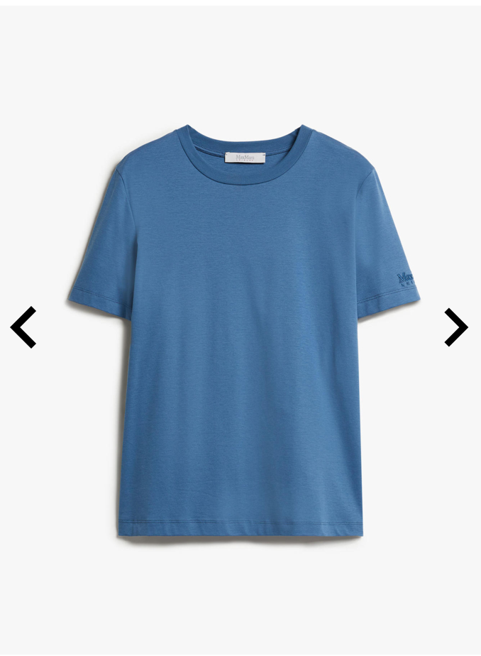 T-shirt slim in cotone e modal 
