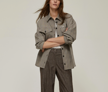 Carica l&#39;immagine nel visualizzatore di Gallery, Giacca camicia principe di Galles &quot;DEVOIR&quot;
