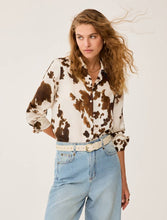 Carica l'immagine nel visualizzatore di Gallery, Camicia in raso fluido, avorio
