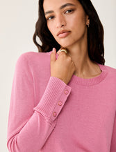 Carica l'immagine nel visualizzatore di Gallery, Maglia in blend di cotone e seta, rosa
