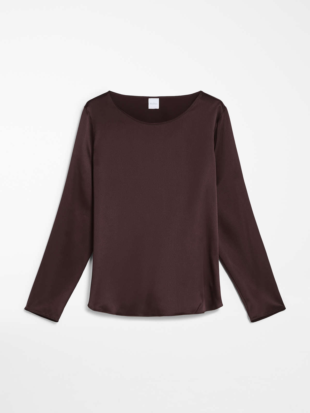 T-shirt in raso di seta 