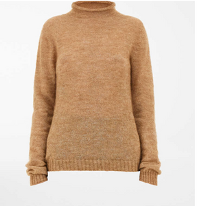 Maglia in filato mohair e lana "ODER"