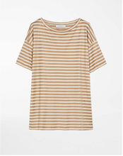 Carica l&#39;immagine nel visualizzatore di Gallery, T-shirt in jersey di lino e viscosa &quot;ZEBIO&quot;
