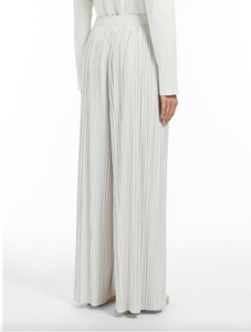 Pantaloni in jersey plissè "CACIO"