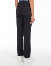Carica l&#39;immagine nel visualizzatore di Gallery, Pantaloni in denim di cotone &quot;LALLA&quot;
